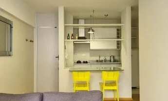 Imagem 4: Apartamento com 1 dormitório para alugar, 43 m² por R$ 4.150/mês - Vila Madalena - São Pau