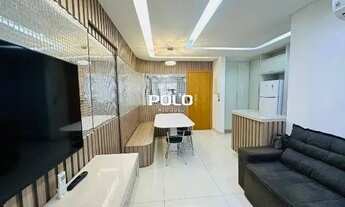 Imagem 3: Apartamento mobiliado para alugar no Residencial Lux Home Design, Setor Bueno, em Goiânia