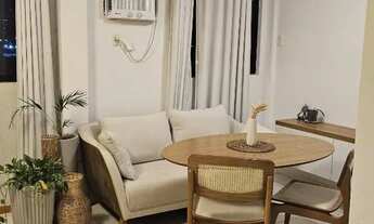 Imagem 4: Apto no residencial Pátio semi-mobiliado com sala ampliada