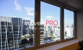 Imagem 7: Laje corporativa mobiliada com 787m² na Faria Lima com a JK no International Plaza II