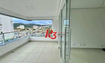 Imagem 4: Apartamento com 2 dormitórios para alugar, 72 m² por R$ 5.366,68/mês - Campo Grande - Sant