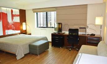 Imagem: Flat para aluguel possui 26 m² com 1 quarto