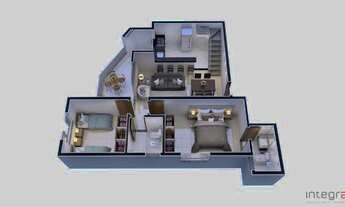 Imagem 2: Cobertura B. Ideal. Cód. C050, 2 vgs, Área Gourmet. Valor 480 mil