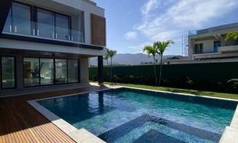 Imagem 3: Casa com Fachada contemporânea, 5 suítes, 4 vagas, Alphaville, Barra da Tijuca