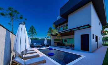 Imagem 3: Casa de condomínio sobrado 206m2 com 3 dormitórios suites + piscina