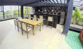 Imagem 3: Apartamento compactode 49m² na Vila Nova Conceição; semi-novo pronto para morar. Da Helbor