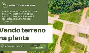 Imagem: Invista agora em terrenos de 500m² em ibiúna-sp