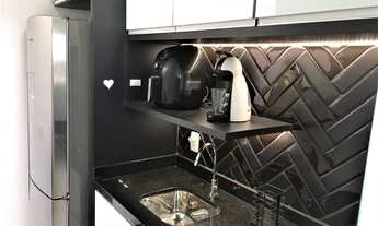 Imagem 4: COBERTURA MOBILIADA 77 m2, 1 dorm, 1 suíte, 1 lavabo, área gourmet, 2 vagas VENDA Jabaquar