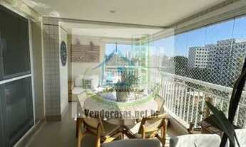 Imagem 5: Apto com 136m² 3 suites, 2 vagas, 5 banheiros para locação no Jardim Marajoara-SP