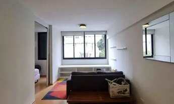 Imagem 2: Apartamento com 1 dormitório para alugar, 43 m² por R$ 4.150/mês - Vila Madalena - São Pau