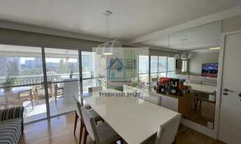 Imagem: Apto com 136m² 3 suites, 2 vagas, 5 banheiros