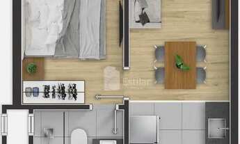 Imagem 5: Apartamento 01 quarto no Centro, Curitiba