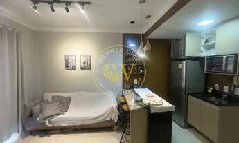 Imagem: Studio Decorado e Mobiliado no Duo JK a