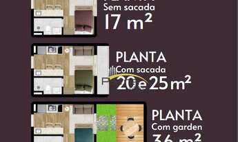 Imagem 3: Apartamento Garden com 1 dormitório à venda, 17 m² por R$ 280.000,00 - Tingui - Curitiba/P