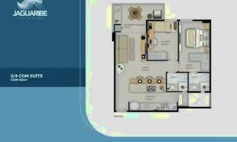 Imagem 6: Gal Urban, 1 E 2 Quartos, Distribuído Entre 46M² A 64M² E 1 Vaga De Garagem Em Pituaçu. 1L