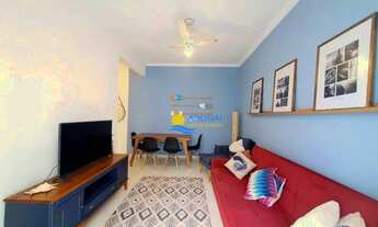 Imagem 2: Apartamento com 1 dormitório à venda, 60 m² por R$ 400.000,00 - Pitangueiras - Guarujá/SP