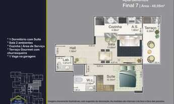 Imagem 7: Apartamento com entrada de R$ 45mil e Parcelas de R$ 1.356 - Em Construção!