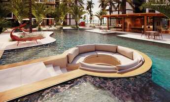 Imagem 4: PRAIA DO CUPE - Apartamento com 63 m² sendo 2 quartos, 2 suítes, 3 wcs e 2 vagas de garage