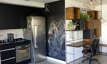 Imagem 2: Apartamento para venda tem 45 metros quadrados com 1 quarto Code Berrini Brooklin