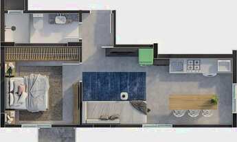 Imagem 3: APARTAMENTO no ANITA GARIBALDI com 1 quartos para VENDA, 39 m²