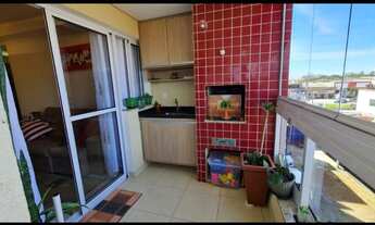 Imagem 2: Apartamento para venda possui 75 metros quadrados com 3 quartos em Maitinga - Bertioga - S