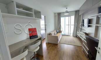 Imagem 2: Flat para locação no Affinity Vila Olimpia, contendo 43m², 1 dormitório e 1 vaga de garage