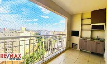 Imagem 3: Apartamento com 3 suítes e churrasqueira para alugar, 107 m² por R$ 2.350/mês - Jardim Pau