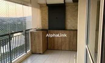 Imagem 3: Apartamento com 3 dormitórios para alugar, 144 m² por R$ 9.686,00/mês - Alphaville - Santa