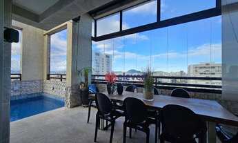 Imagem 2: Cobertura com 3 dormitórios à venda, 191 m² por R$ 2.560.000,00 - Embaré - Santos/SP