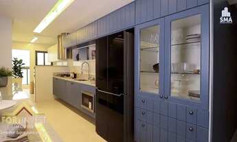 Imagem 2: Apartamento com 3 dormitórios à venda, 152 m² por R$ 1.321.892,67 - Canto do Forte - Praia