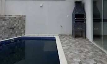 Imagem: Casa Nova 3 dorm 1 suíte, piscina e churrasqueira