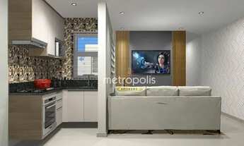 Imagem 3: Cobertura com 3 dormitórios à venda, 140 m² por R$ 705.000,00 - Vila Curuçá - Santo André