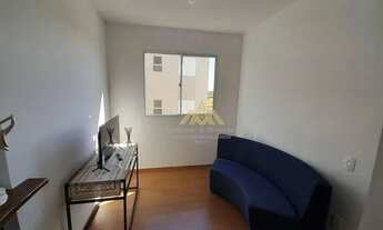 Imagem 2: Apartamento com 2 dormitórios para alugar, 43 m² por R$ 1.100,00/mês - Reserva Macaúba - R