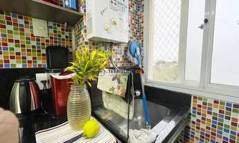 Imagem 14: Excelente apartamento de 48,51m² com 2 dormitórios todo mobiliado, 1 banheiro com armário