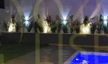 Imagem 4: CASA COM 3 SUÍTES ARMÁRIOS PISCINA CHURRASQUEIRA LOTE 450m² NASCENTE CONDOMÍNIO RUA 12 VIC