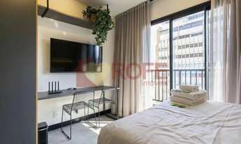 Imagem: Studio mobiliado de 22m² para venda, bairro