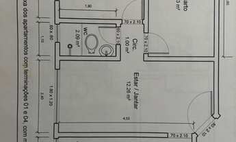 Imagem 5: 2/4 Cond. Parque das Orquídeas, Jardim das Margaridas, Salvador, 1º Andar
