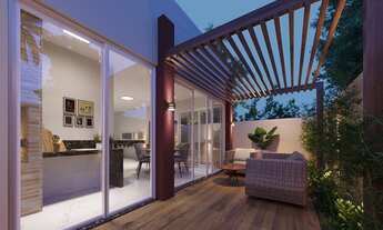 Imagem 3: Linda casa a venda com 3 suítes amplas e área gourmet integrada no Terras Alphaville I com