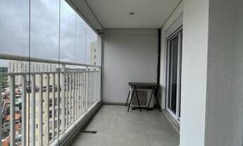 Imagem 2: Apartamento semimobiliado, com 1 dormitório, varanda gourmet, 1 vaga de garagem-Metrô Conc