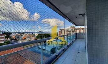 Imagem 6: Apartamento com 3 dormitórios para alugar, 127 m² por R$ 3.717,00/mês - Braga - Cabo Frio