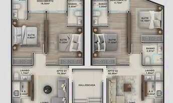 Imagem 6: Apartamento com 2 suítes - Camboriú - SC