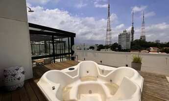 Imagem 5: COBERTURA NOVA - DECORADA - NO SUMARÉ - 3 SUITES - 4 GARS