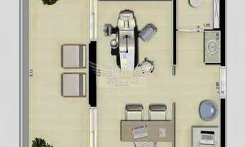 Imagem 2: Salas/Conjuntos Comercial Novo à Venda, 153m² - Rudge Ramos, São Bernardo do Campo/SP