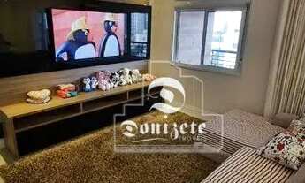 Imagem 3: Apartamento com 3 dormitórios para alugar, 133 m² por R$ 8.100,00/mês - Jardim - Santo And