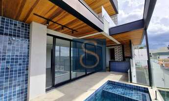 Imagem 6: Casa com 4 dormitórios à venda, 392 m² por R$ 2.968.000,00 - Condomínio Residencial Jaguar