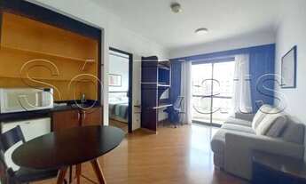 Imagem 1: Flat The Palace disponível para locação com 36m², 01 dormitório e 01 vaga