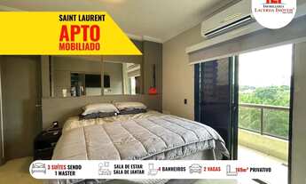 Imagem: Saint Laurent mobiliado Parque Dez 169m²