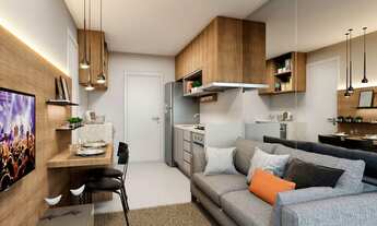 Imagem 6: Apartamento para venda possui com 2 quartos varanda na sala em Cambuci - São Paulo - SP