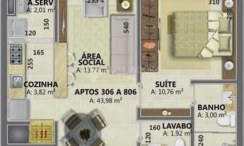 Imagem 3: PORTO ALEGRE - Apartamento Padrão - Menino Deus