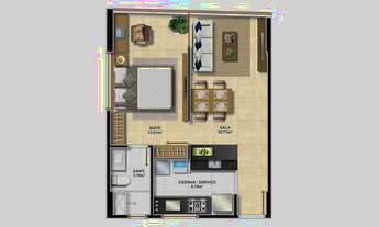 Imagem 5: LANÇAMENTO: Graça Prime Residence - 1/4 alto luxo Suite 02 Varandas